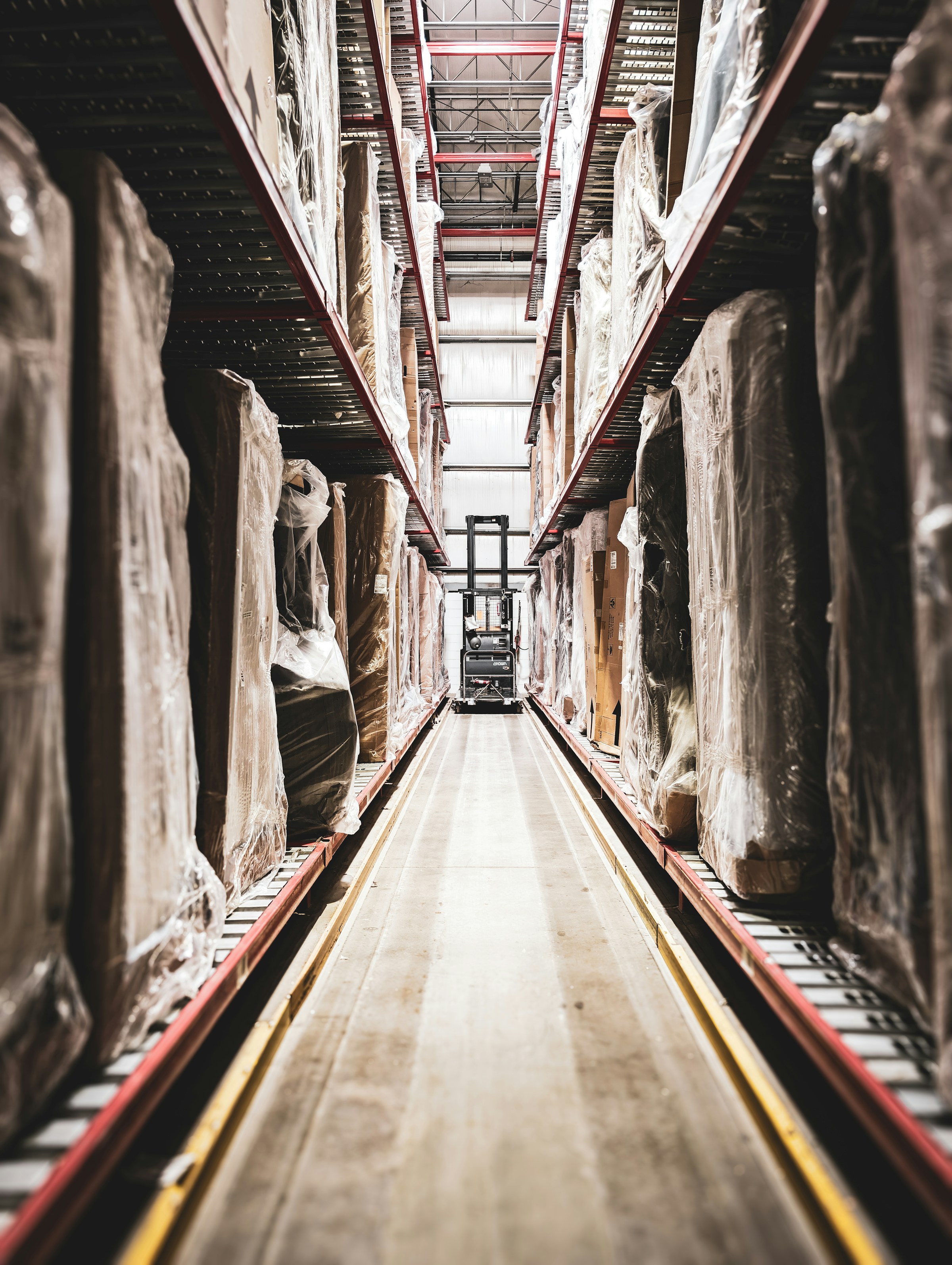 Trade show booth inventory warehouse